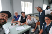 Visita de base na Unidade Hospital São Camilo na Empresa Sodexo, Ponta Grossa PR
