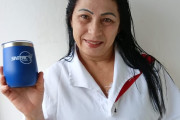 Entrega de brinde de aniversário mês de junho Paranaguá