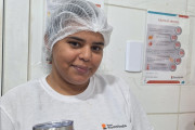 Entrega de brinde de aniversário mês de junho Paranaguá
