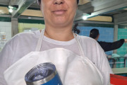 Entrega de brinde de aniversário mês de junho Paranaguá