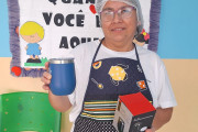 Entrega de brinde de aniversário mês de julho Paranaguá