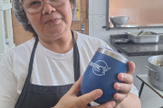 Brinde de aniversário mês outubro na Empresa Risotolândia, Paranaguá PR